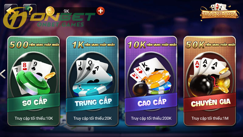 Chọn bàn cược phù hợp